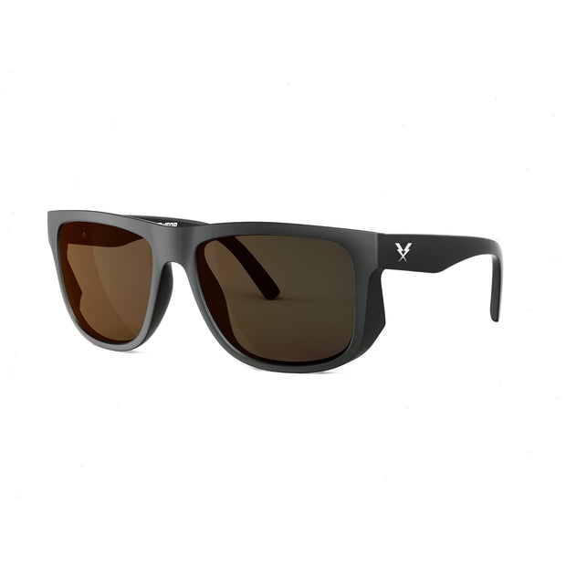 A Phase Z87 Matte Black brown polarized