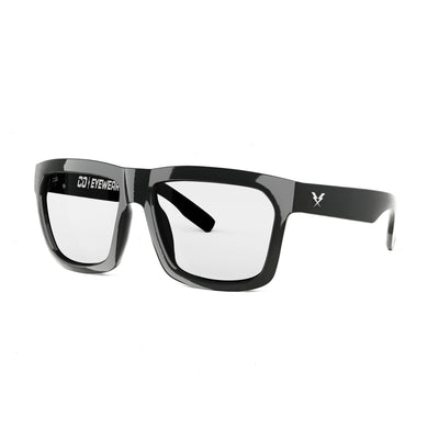 Hard Money Z87 Gloss Black XL series Rx Lenses - Co Eyewear