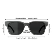 Static Matte Black Rx Lenses - Co Eyewear